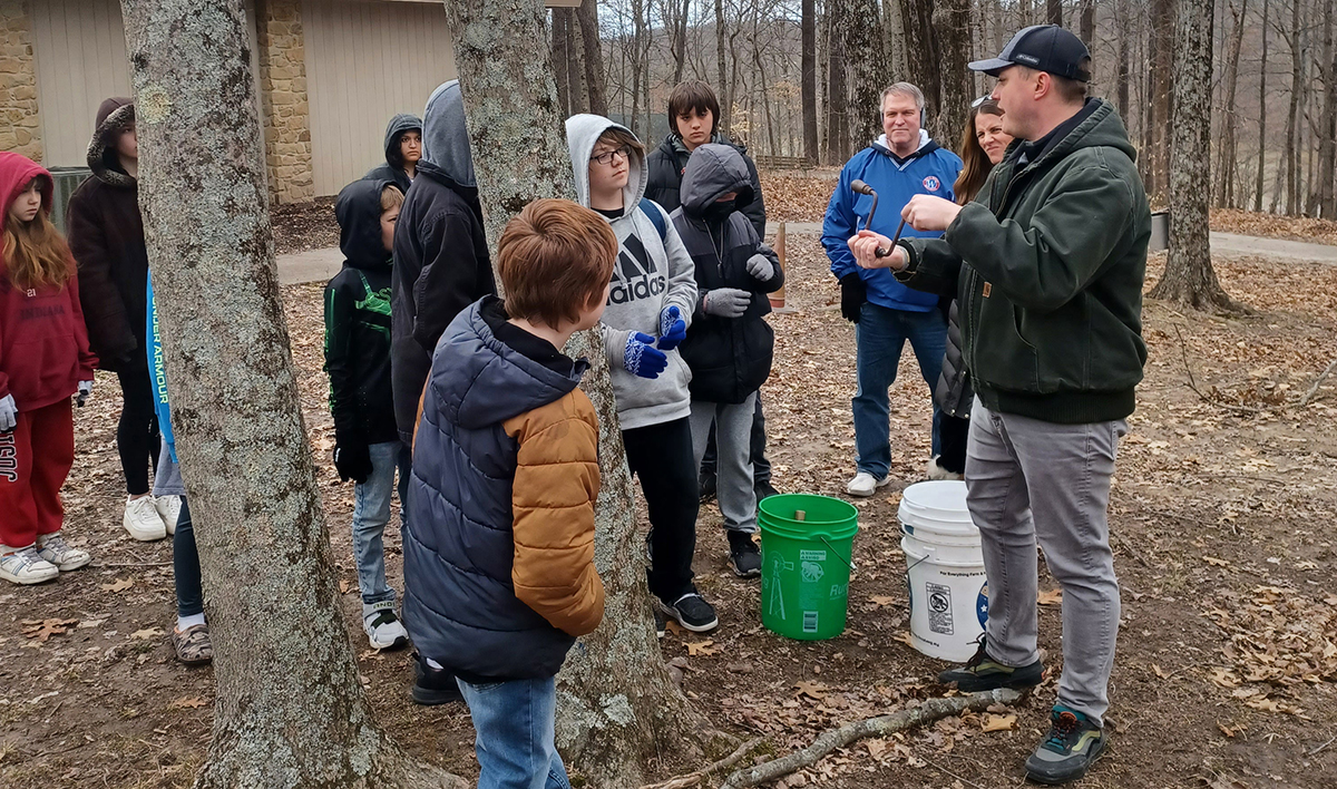CFMC Visits Bradford Woods on Grant Site Visit with Bell Intermediate
