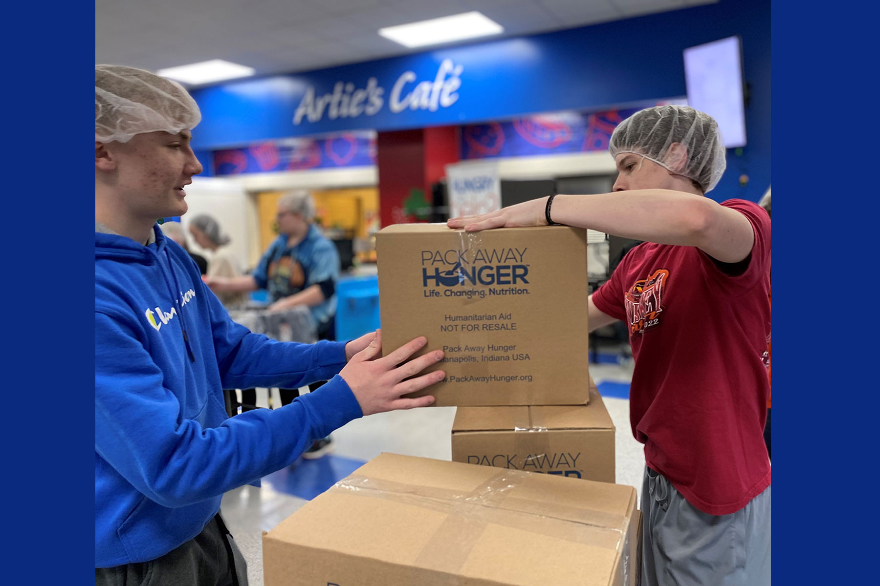 CFMC Visits Martinsville School for Pack Away Hunger Impact Grant Visit